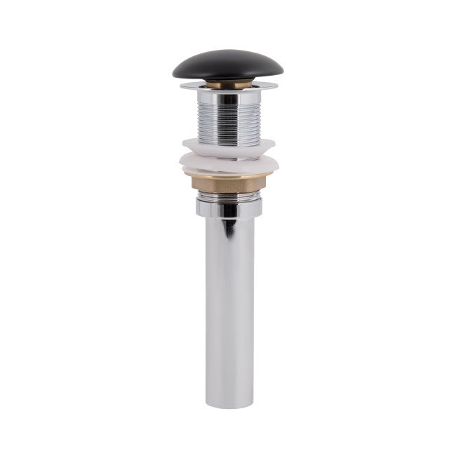 Донний клапан для раковини Qtap PU03 225х70х70 Matt black