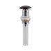 Донний клапан для раковини Qtap PU03 225х70х70 Matt black