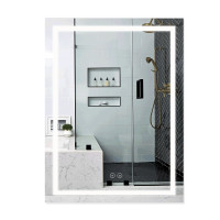 Зеркало Qtap Mideya (MI1) 600х800 с LED-подсветкой Touch, с антизапотеванием, диммером QT2078F937W