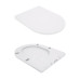 Унитаз подвесной Qtap Jay безободковый с сиденьем Soft-close QT07335176W