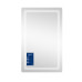Зеркало Qtap Mideya (DC-F911) 500х800 с LED-подсветкой Touch, с антизапотеванием, диммером QT2078F911W