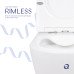 Унитаз подвесной Qtap Swan безободковый с сиденьем Soft-close QT16335178W