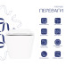Унітаз підвісний Qtap Crow Rimless безобідковий з сідінням Soft-close QT05335170W