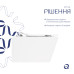 Унітаз підвісний Qtap Crow Rimless безобідковий з сідінням Soft-close QT05335170W