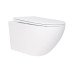 Унитаз подвесной Qtap Jay безободковый с сиденьем Soft-close QT07335176W