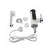 Проточный кран-водонагреватель кухонный для кухни Lidz Warm 061 LDWAR061WCR35431 White / Chrome