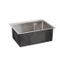 Мийка для кухні інтегрована Lidz Handmade H5045 (LDH5045BRU35383) Brushed Steel 3,0/1,0  мм