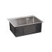 Мийка для кухні інтегрована Lidz Handmade H5045 (LDH5045BRU35383) Brushed Steel 3,0/1,0  мм