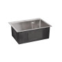 Мийка для кухні інтегрована Lidz Handmade H5045 (LDH5045BRU35383) Brushed Steel 3,0/1,0  мм
