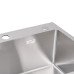 Мийка для кухні інтегрована Lidz Handmade H5045 (LDH5045BRU35383) Brushed Steel 3,0/1,0  мм