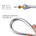 Шланг для ручного душу Qtap Hadice 1200 мм QTHADPVC120C Chrome