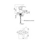 Змішувач для раковини Lidz Anny 001F (k40) LDANN001FCRM35119 Chrome