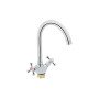 Змішувач для кухні Lidz Lamb 278F двохвентильний LDLAM278FCRM35071 Chrome