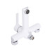 Смеситель для ванны Qtap Grand (c душевым гарнитуром) QTGRAWCR006 Chrome/White
