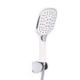 Змішувач для ванни Qtap Grand (з душовим гарнітуром) QTGRAWCR006 Chrome/White