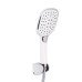 Змішувач для ванни Qtap Grand (з душовим гарнітуром) QTGRAWCR006 Chrome/White