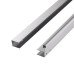 Душові двері в нішу Qtap Taurus CRM201-11.C6 97-108x200 см, скло Clear 6 мм, покриття CalcLess