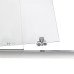 Душові двері в нішу Qtap Taurus CRM201-11.C6 97-108x200 см, скло Clear 6 мм, покриття CalcLess