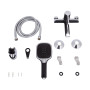 Змішувач для ванни Qtap Grand (з душовим гарнітуром) QTGRABCR006 Chrome/Black