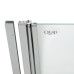 Штора на ванну Qtap Standard CRM407513APL скло Pear 6 мм, 75х140 см, ліва