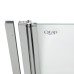 Штора на ванну Qtap Standard CRM407513APL скло Pear 6 мм, 75х140 см, ліва