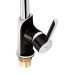 Смеситель для кухни Qtap Grand QTGRABCR007F Chrome/Black