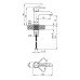 Змішувач для раковини Qtap Grand QTGRABCR001F Chrome/Black