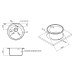 Кухонна мийка Lidz D510/200 BLA-03 (LIDZBLA03D510200)