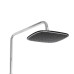 Душова система універсальна Qtap Grand на три споживачі (з виливом) QTGRABCR1004 Chrome/Black