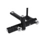 Душова система універсальна Qtap Grand на три споживачі (з виливом) QTGRABCR1004 Chrome/Black