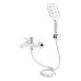 Змішувач для ванни Qtap Grand (з душовим гарнітуром) QTGRACRM006 Chrome