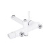 Душова система універсальна Qtap Grand на три споживачі (з виливом) QTGRAWCR1004 Chrome/White
