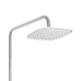 Душова система універсальна Qtap Grand на три споживачі (з виливом) QTGRAWCR1004 Chrome/White