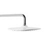 Душова система універсальна Qtap Grand на три споживачі (з виливом) QTGRAWCR1004 Chrome/White