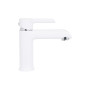Змішувач для раковини Qtap Grand QTGRAWCR001F Chrome/White