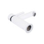 Змішувач для раковини Qtap Grand QTGRAWCR001F Chrome/White