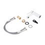 Змішувач для раковини Qtap Grand QTGRAWCR001F Chrome/White