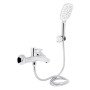 Змішувач для ванни Qtap Grand (з душовим гарнітуром) QTGRACRM006 Chrome