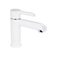 Смеситель для раковины Qtap Grand QTGRAWCR001F Chrome/White