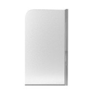 Штора на ванну Qtap Standard CRM407513APR скло Pear 6 мм, 75х140 см, права