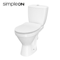 Компакт Cersanit CERSANIA 705 SimpleOn 011 3/6 л з дюропластовим сидінням Slim та плавним закриванням і функцією простого зняття