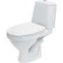 Компакт Cersanit EKO 011 3/6 з кришкою із поліпропілену та металевим кріпленням