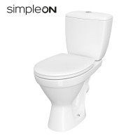 Компакт Cersanit CERSANIA 704 SimpleOn 011 3/6 л с дюропластовым сидением и плавным закрыванием c функцией простого снятия