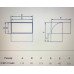 Колено плоское вертикальное D/KPI 110x55